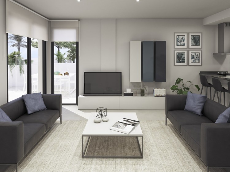 Апартаменты 70м2 в новом жилом комплексе в Санта-Росалии (Лос-Алькасарес)